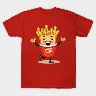 kawaii french fries T-Shirt cute T-Shirt